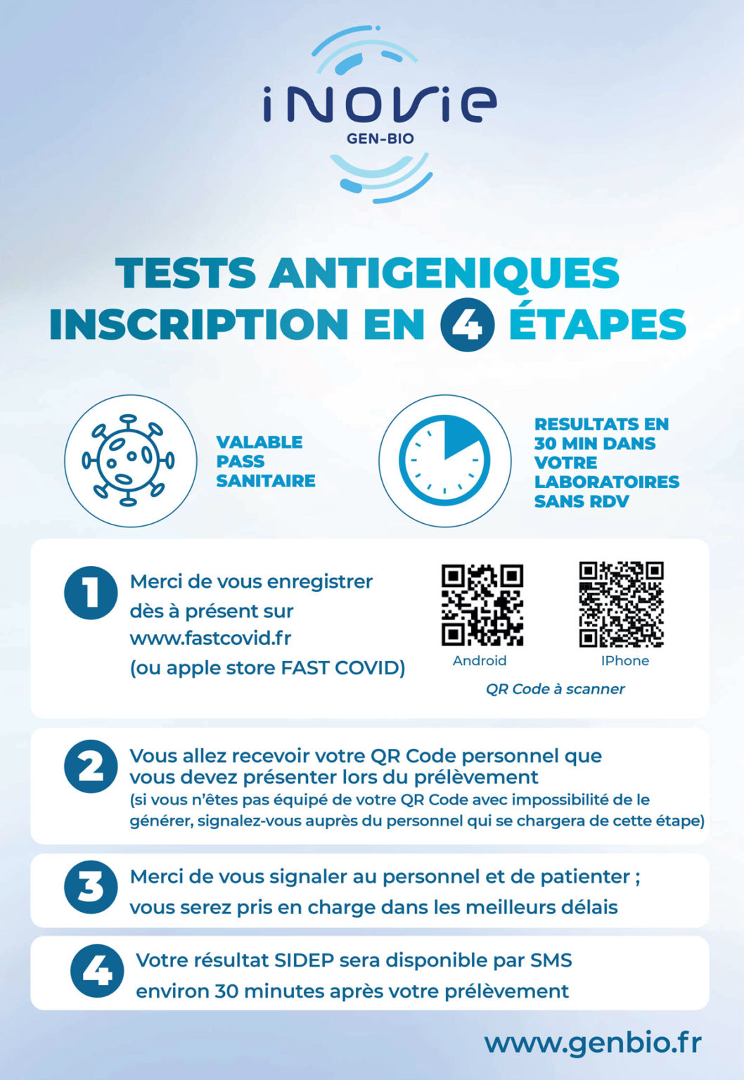 Test antigénique bègles